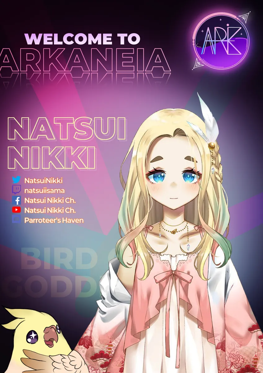 Nikki's welcome announcement poster