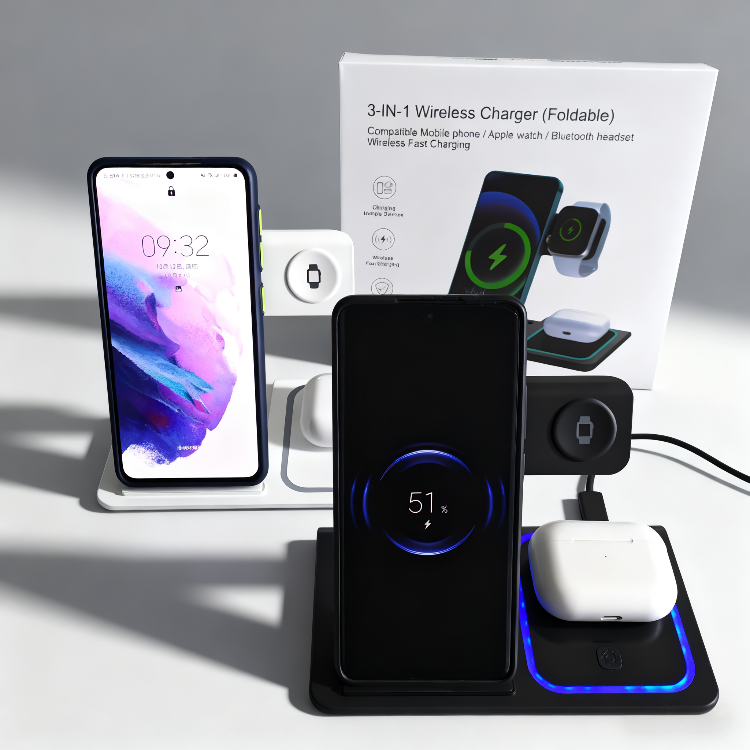 Halo 3-in-1 Magnetic Wireless Charging Pad