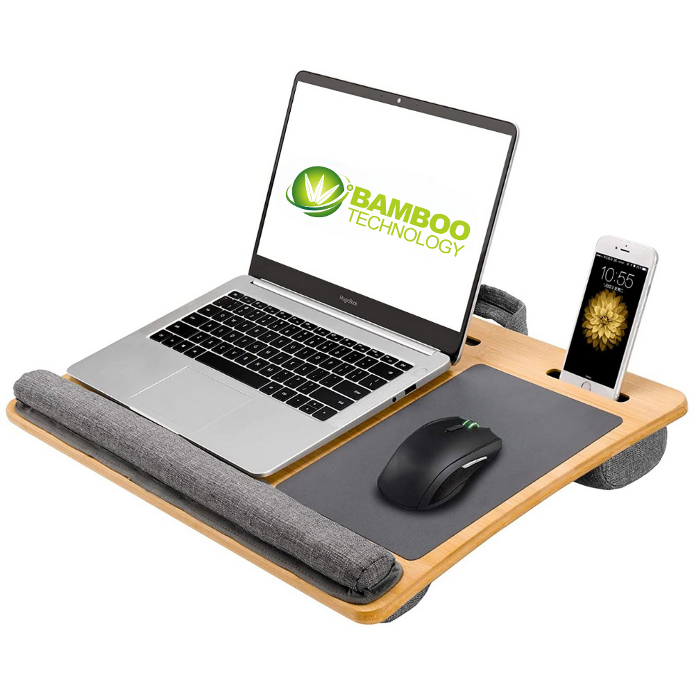 Driftwood Folding Bamboo Laptop Table