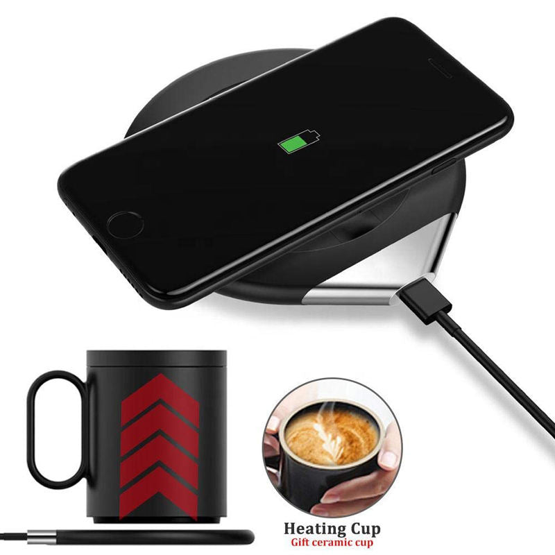 Hearth Mug Warmer + Wireless Charger