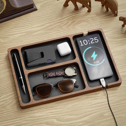 Nox Wooden Valet Tray