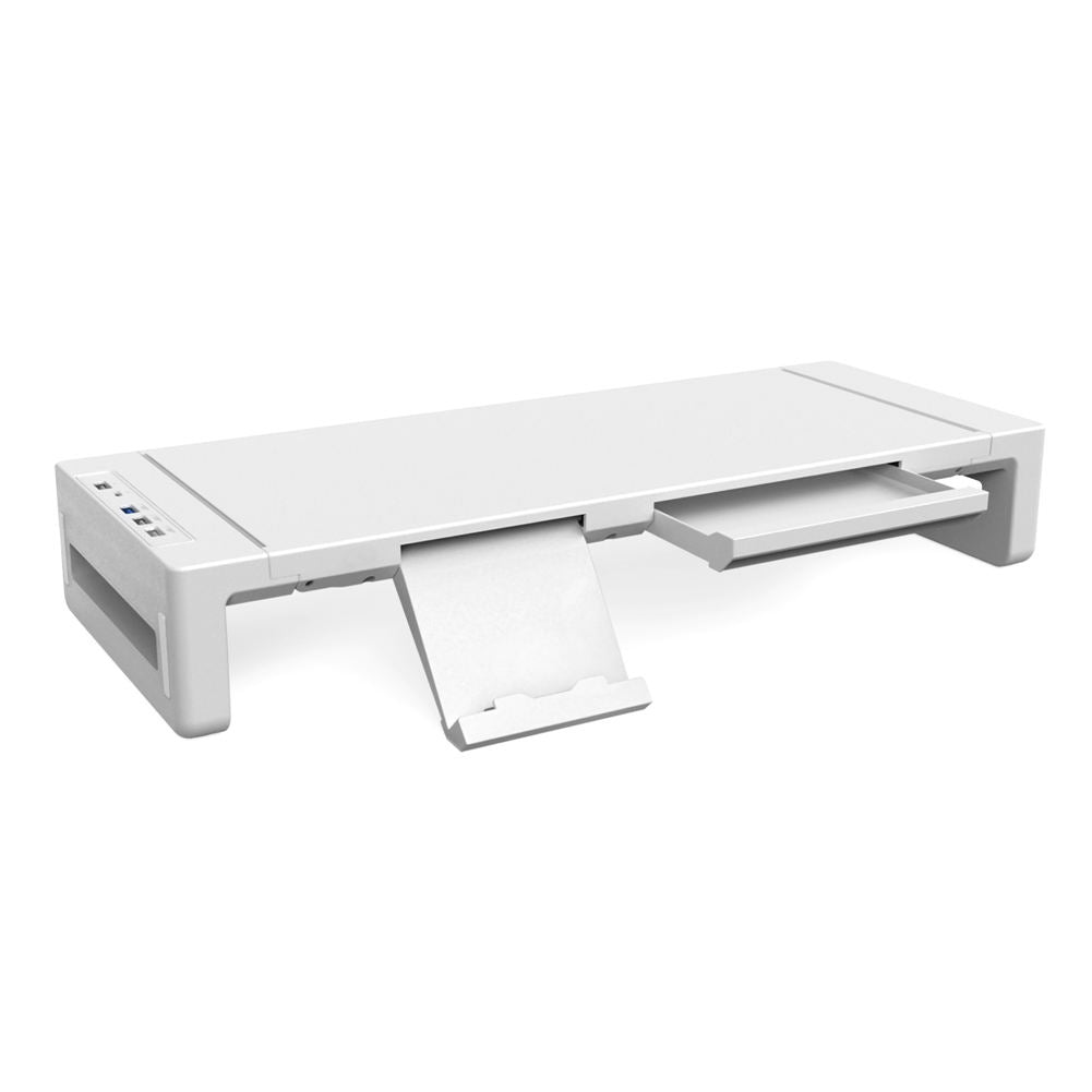 Console Monitor Riser with USB Hub