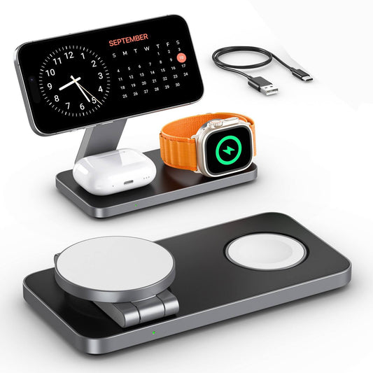 Orbit 3-in-1 Magnetic Wireless Charging Stand