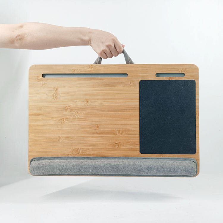 Driftwood Folding Bamboo Laptop Table