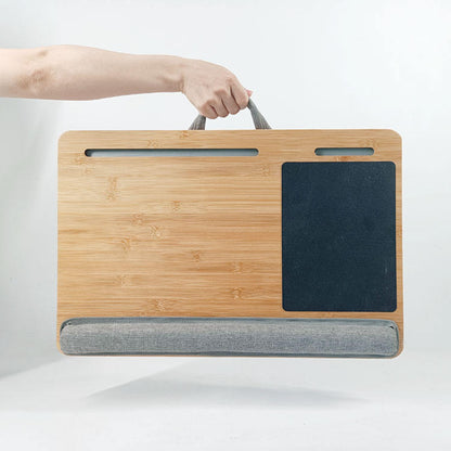Driftwood Folding Bamboo Laptop Table